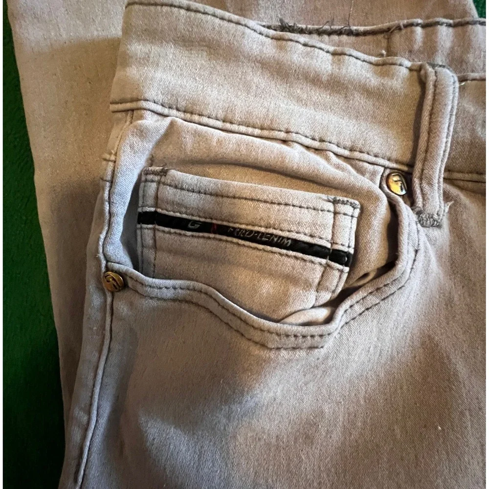 Fried Denim Men's 36x32 Slim Fit Light Tan Chinos‎ Pants Casual Dress